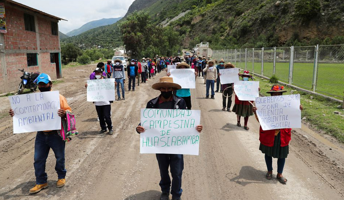 Peru community plans opposition to Las Bambas mine expansion